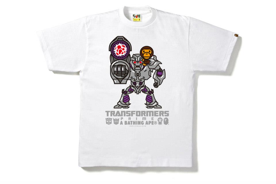 New Transformers Prime T-Shirt Collection From A Bathing Ape BAPE